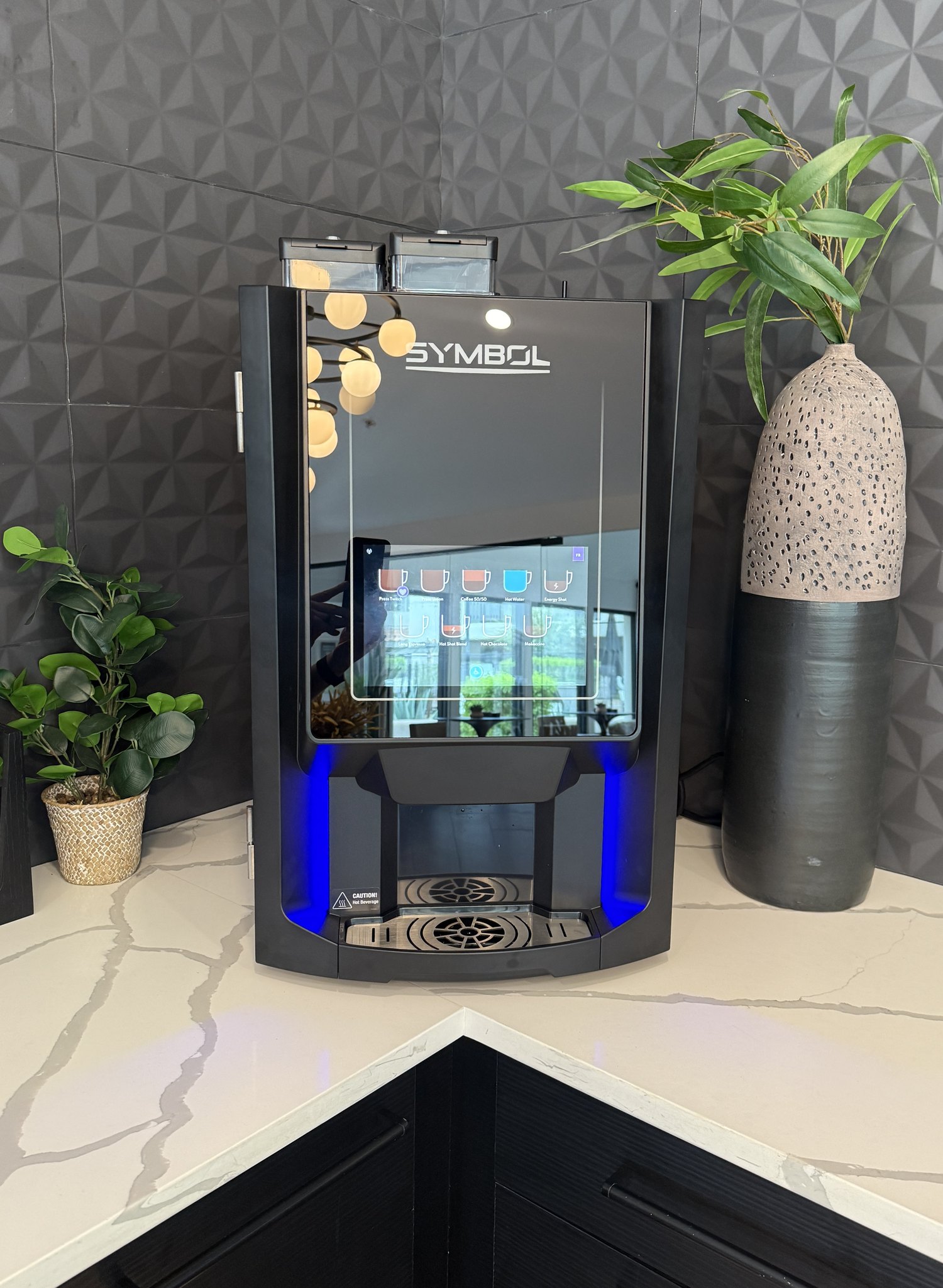 The Symbol bean-to-cup coffee machine installed at Hideaway North Scottsdale